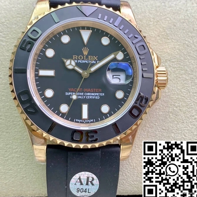 116655 Yacht Gold Rolex Factory AR Rose Master 0817